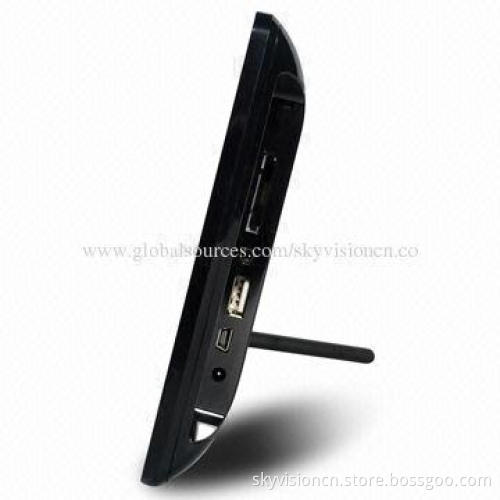 7-inch POS screen with sensor/built-in memory and speak/with auto video loop play easy fixed